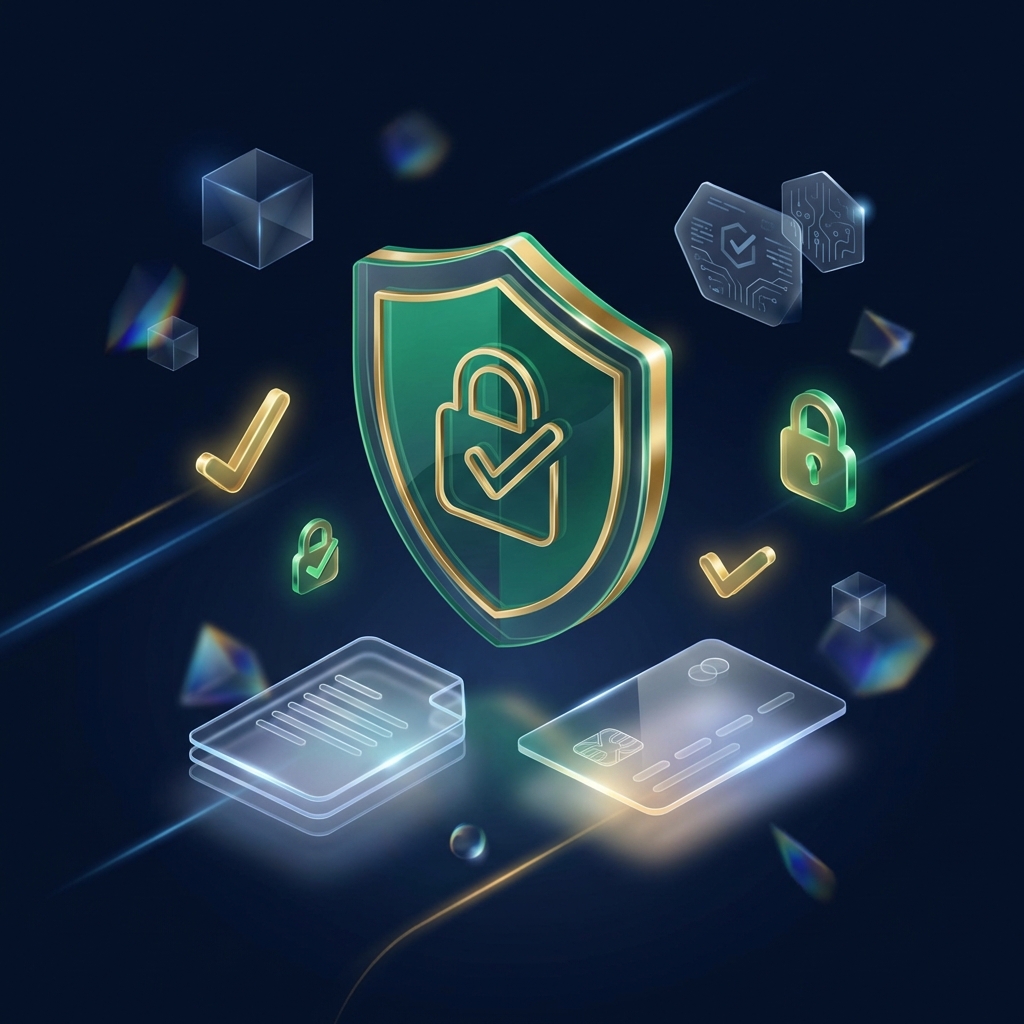 Ejemplo de sección de verificación KYC